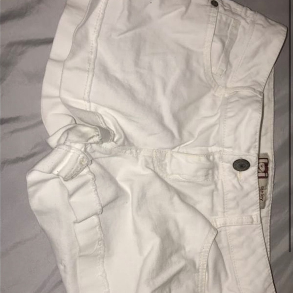 White shorts